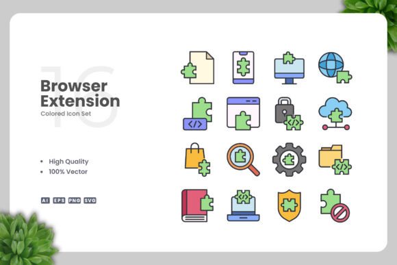 Browser Extension Color Icons: Essential Graphics
