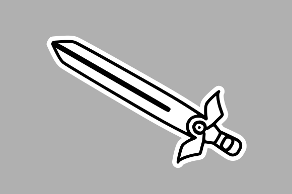 Rustic Royal Blade Graphics