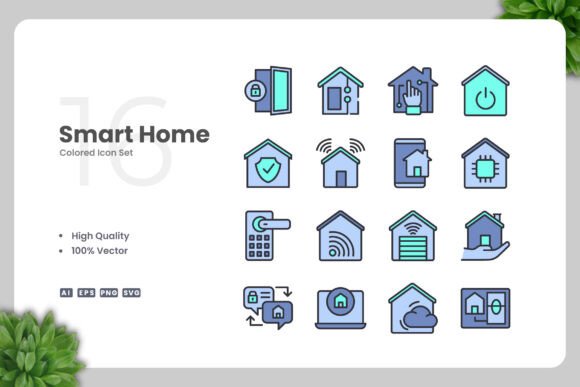 Smart Home Color Icons Review